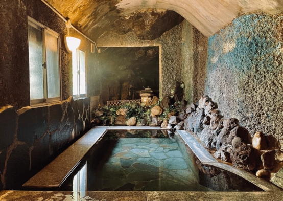【定番！】200年湧き続ける天然温泉とジビエ・山菜料理の宿